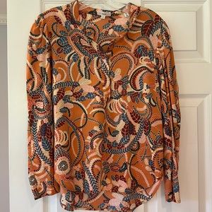 A.L.C. Long sleeve blouse top